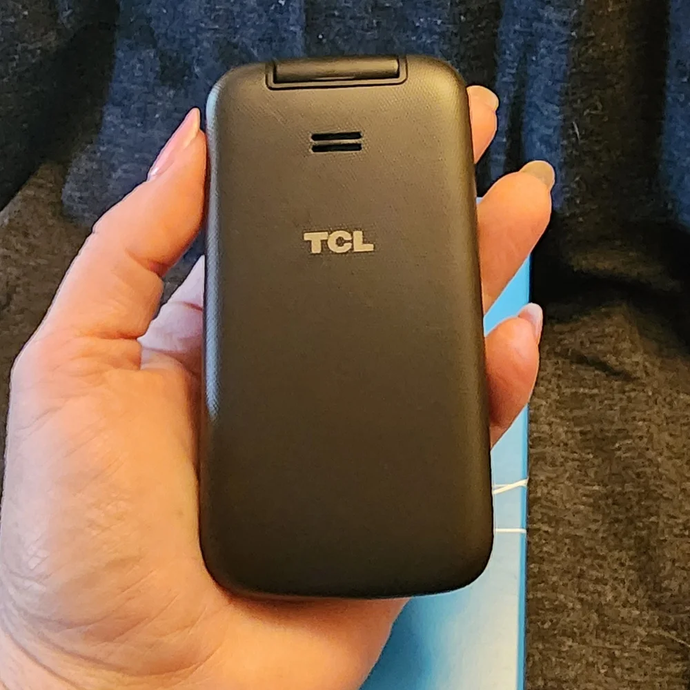 TCL Black Cell Phone Sleek Design and Professional Finish